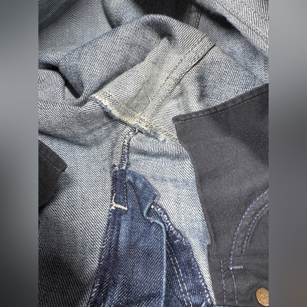 Vintage Y2K Citizens of Humanity COH Low Rise Bootcut Kelly Blue Jeans Size 26 - Picture 13 of 16